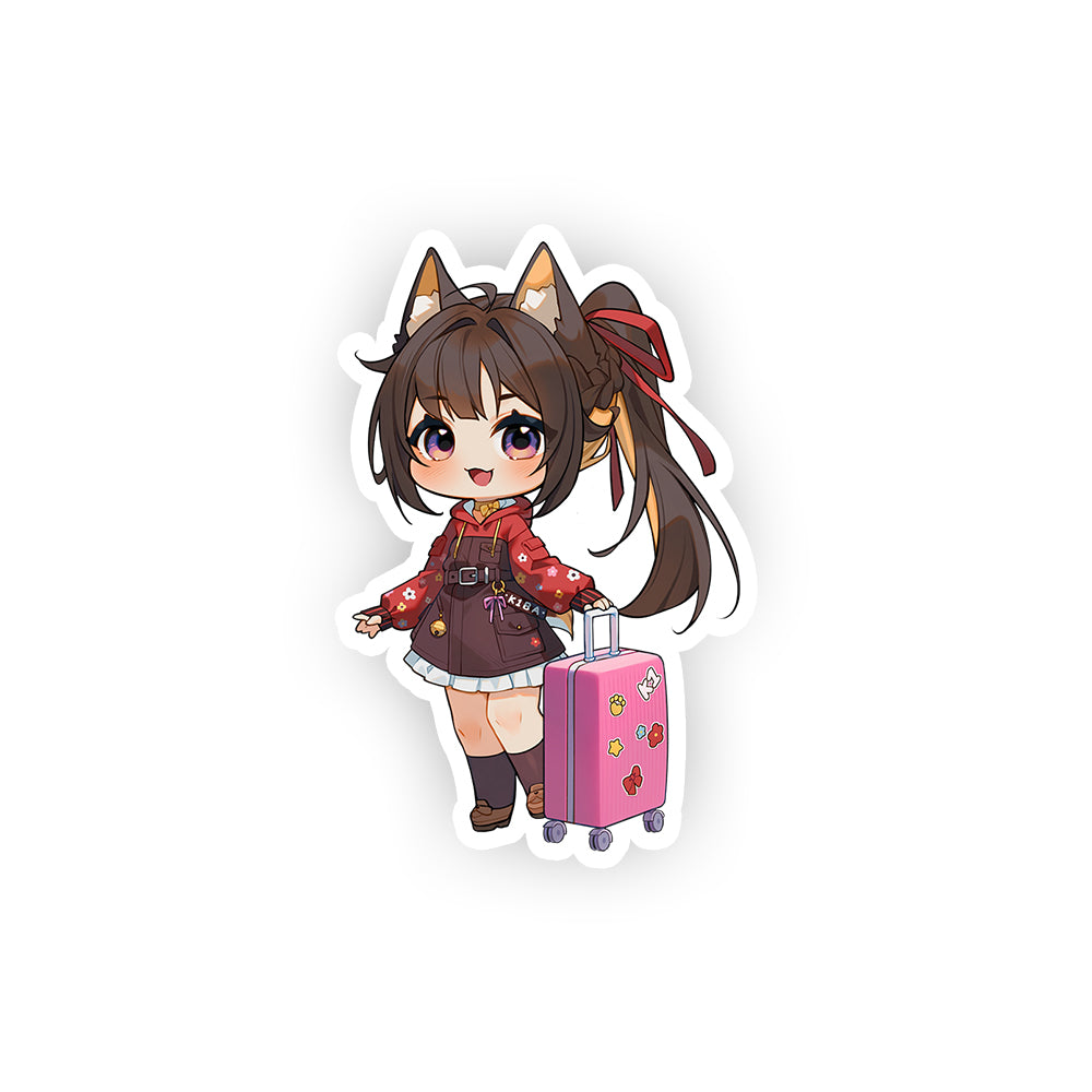 K1bakun Luggage Sticker