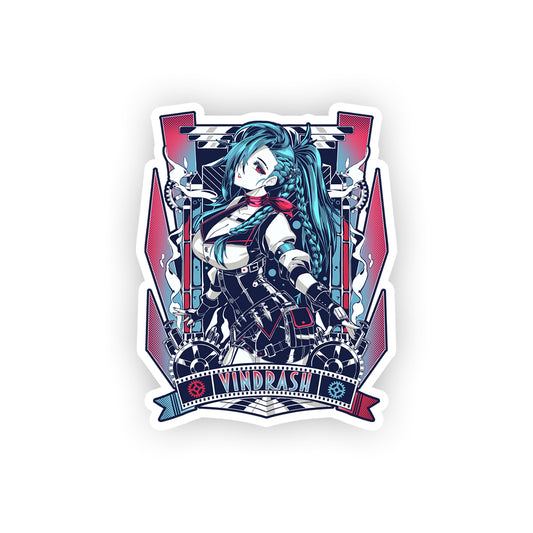 Vindrash Vystrani Sticker