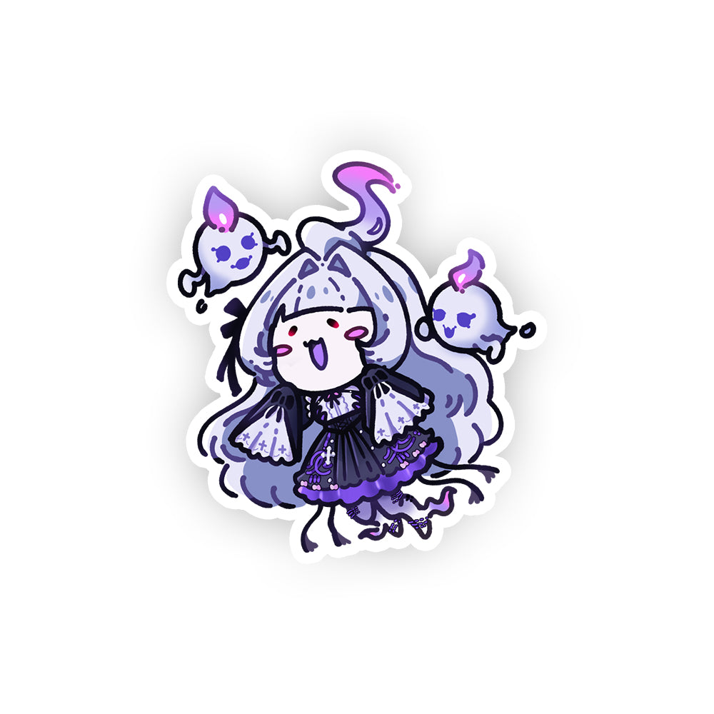 WispyLavande and Wispies Sticker