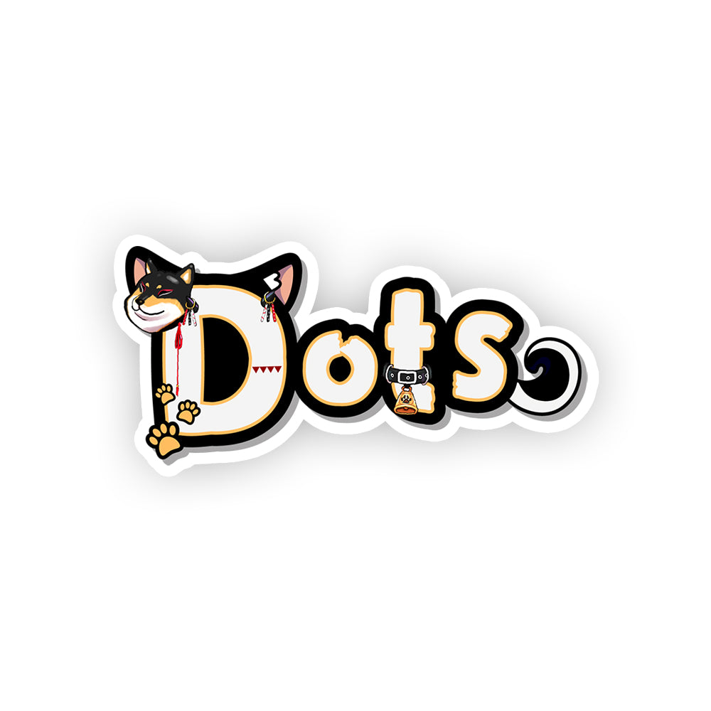 Dots Logo Sticker