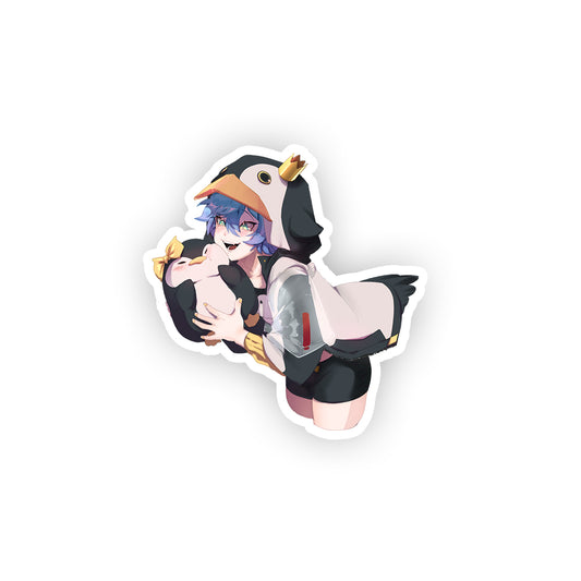 LineChu Penguin Sticker