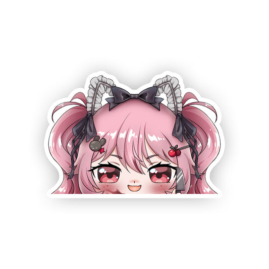 Miyukura Peeker Sticker
