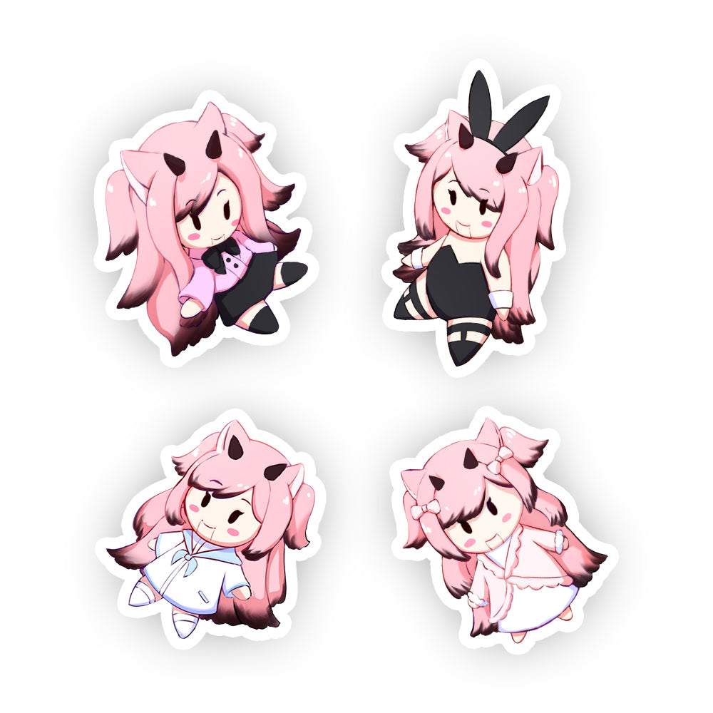 AkariKaiVT Toy Senpai Sticker Pack