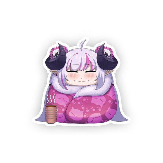 TiffanyTiefling Warm and Cozy Chibi Sticker