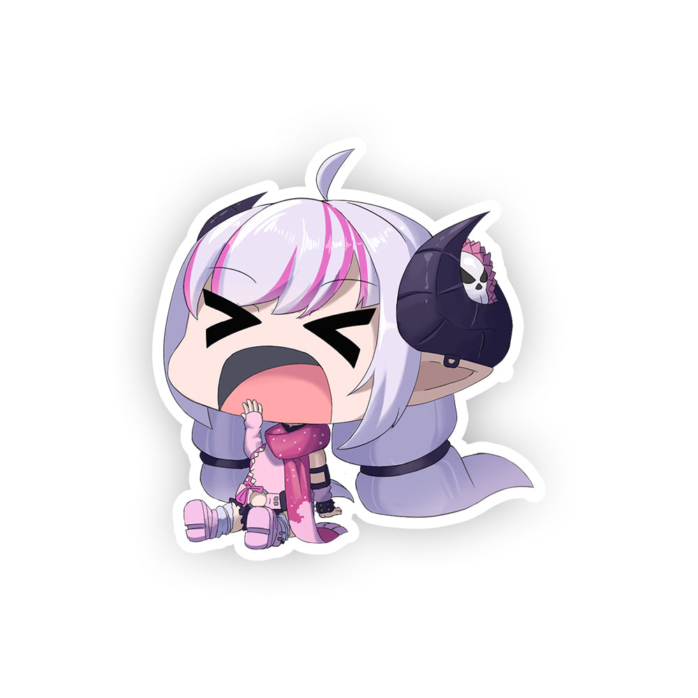 TiffanyTiefling Yawning Chibi Sticker