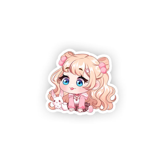 Blondedaze Chibi Sticker