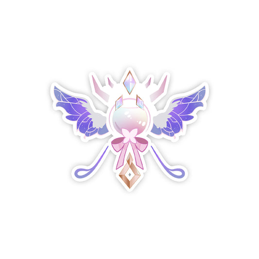 Opaliora "Crystalline Symbol" Sticker