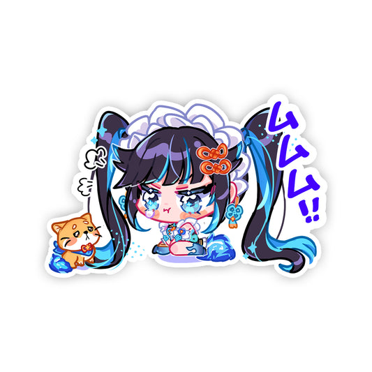 Konie Sad Sticker