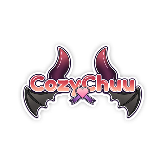 cozychuu Logo 2 Sticker