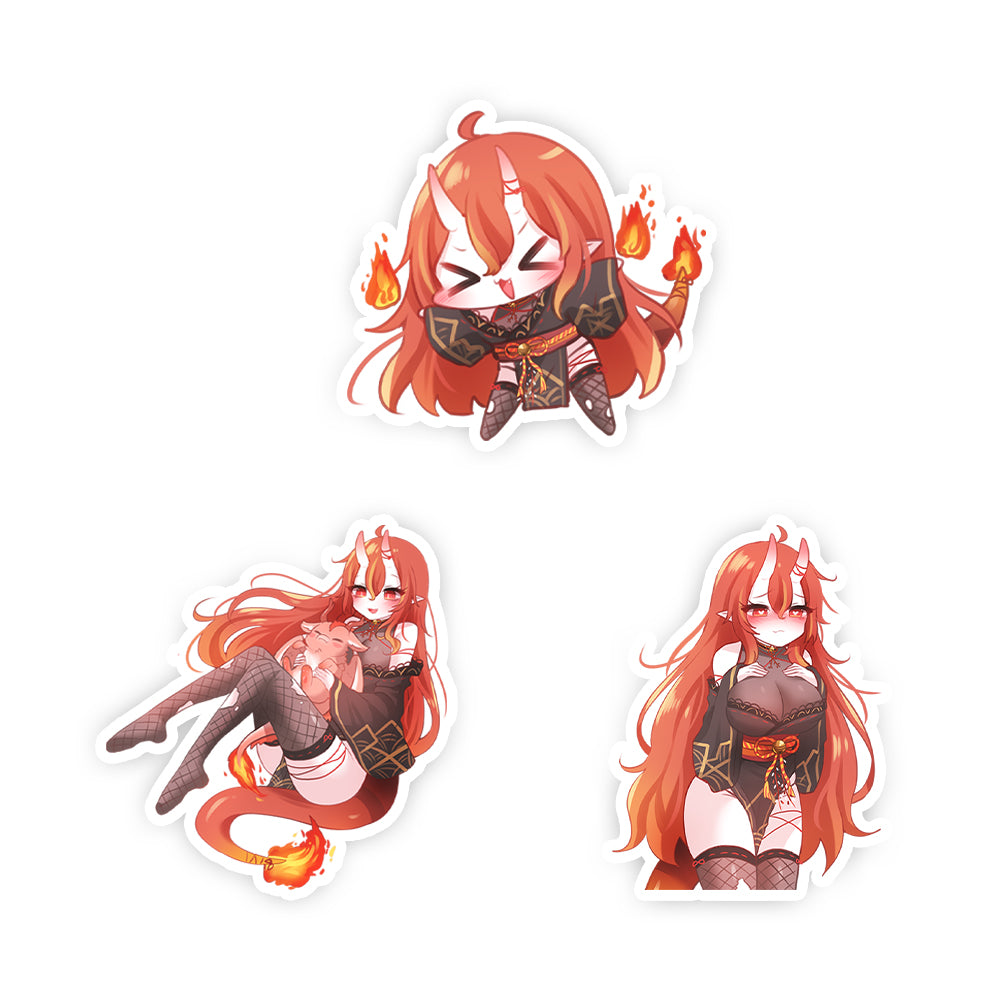 FireOniRei Sticker Pack