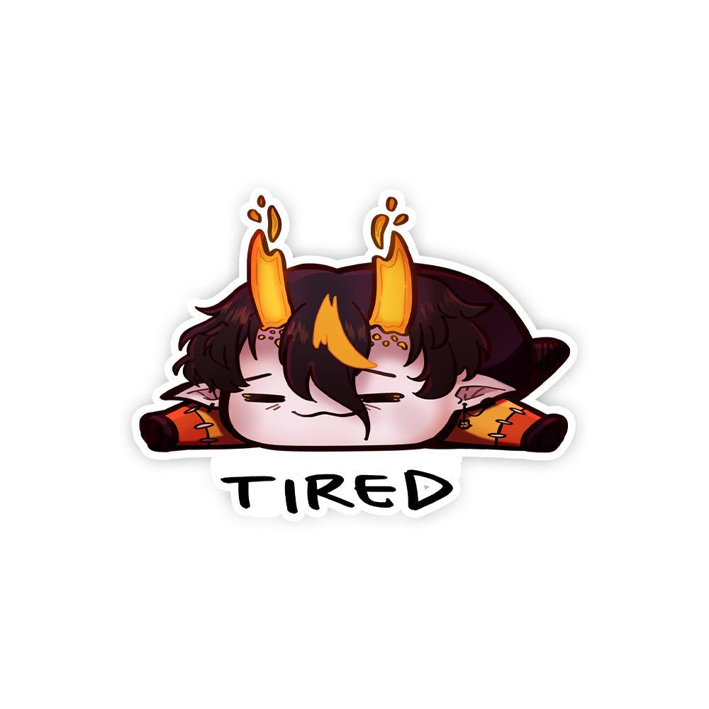 Pumpiino Tired Sticker