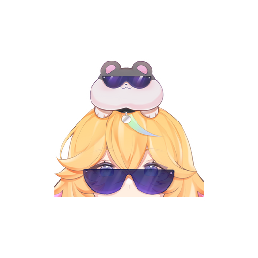 Arielle Peeker Sticker