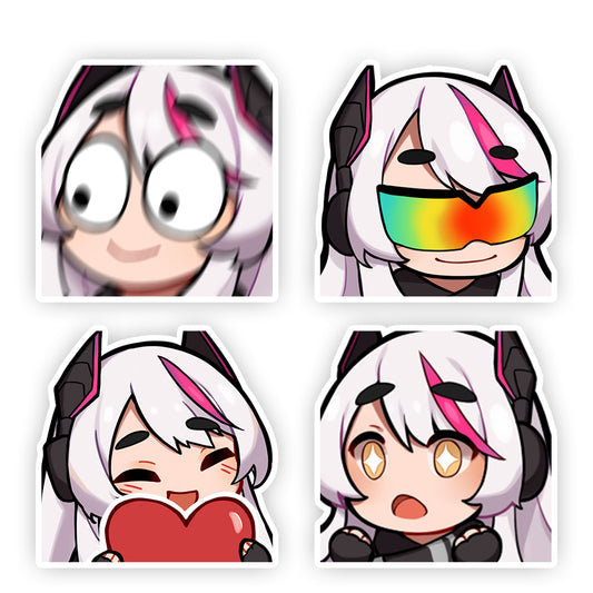 AriannaFoxton Emote Sticker Pack 2
