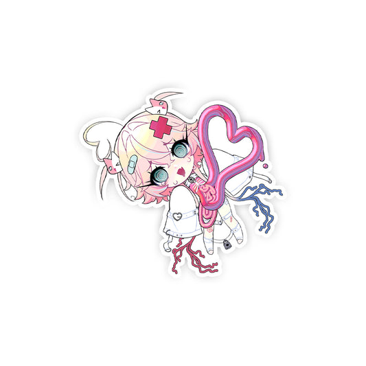 YumeKuzukawa 腸裂きの愛 Sticker