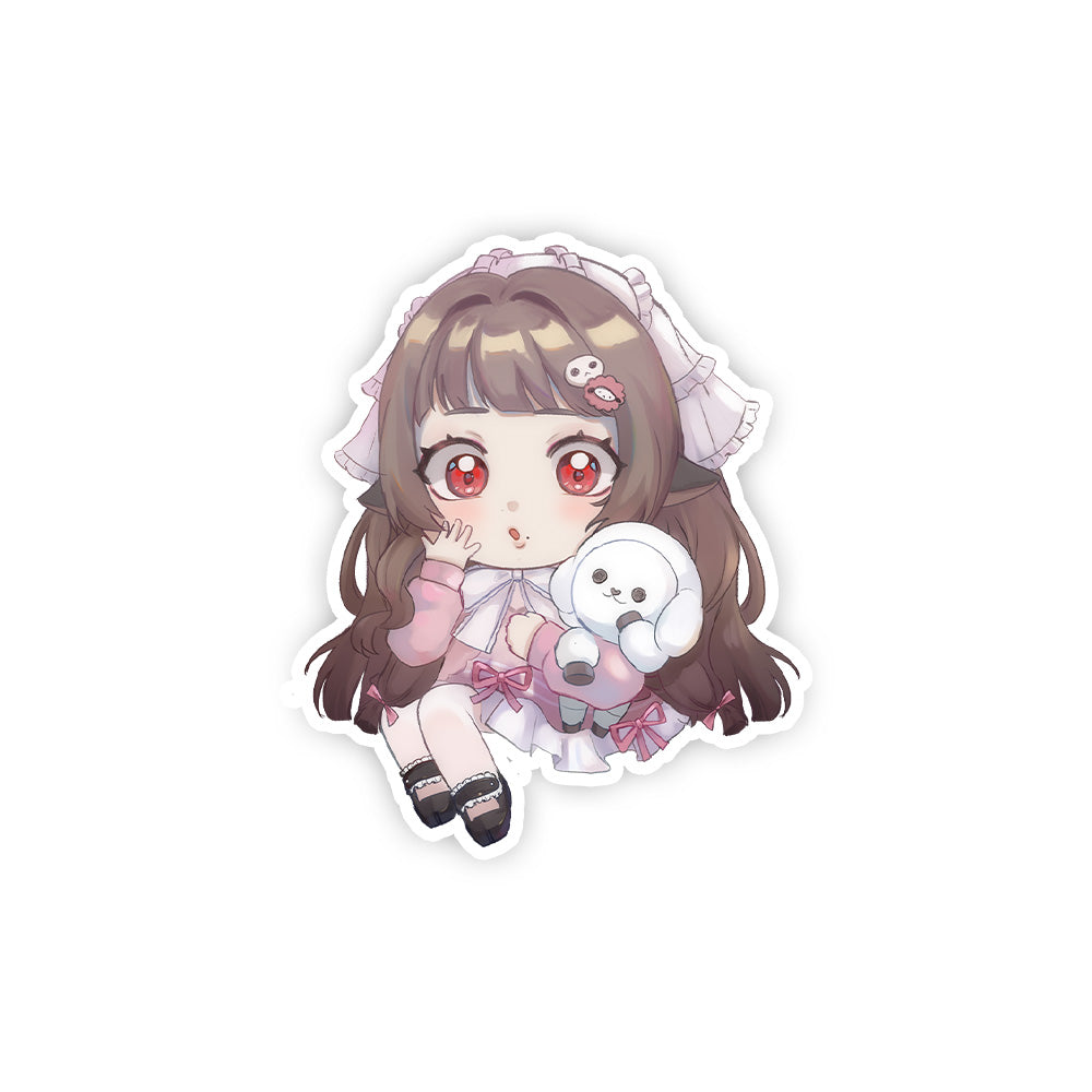 Essie_ch Shocked Sticker