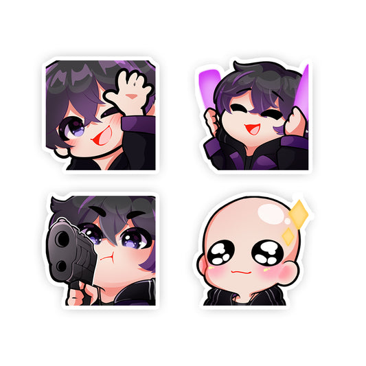 ValakVtuber Emote Sticker Pack
