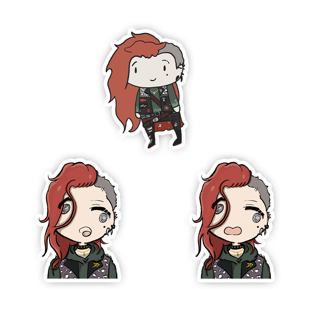 DamienDreadVT Derpy Sticker Pack