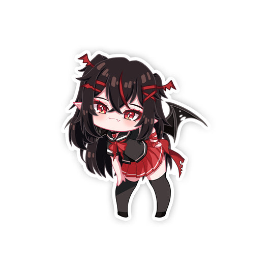 BerryBlushy Smug Chibi Sticker