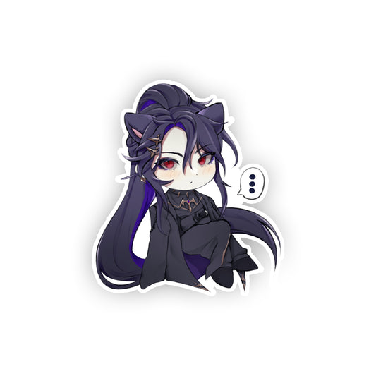 Vance Darkhurst Chibi Vampire Sticker