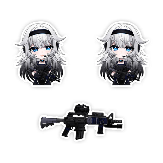 RIHSURI Chibi Marksman Sticker Pack