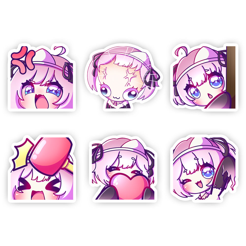 Ripnicolle Emote Sticker Pack