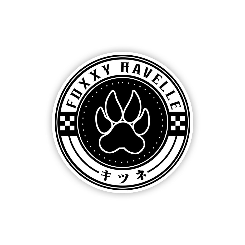 FoxxyRavelle Sticker