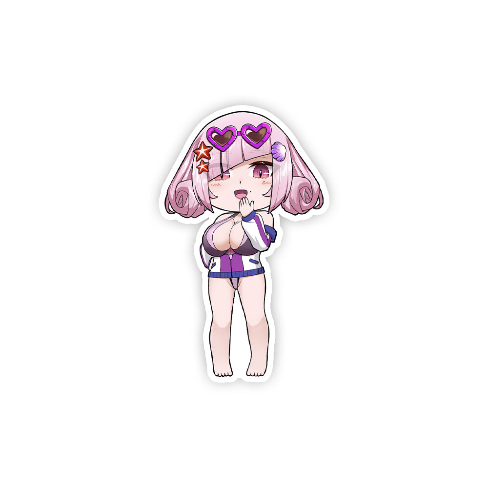 Kuramekira Chibi Swimwear Sticker