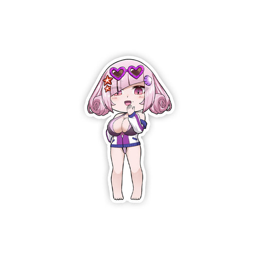 Kuramekira Chibi Swimwear Sticker