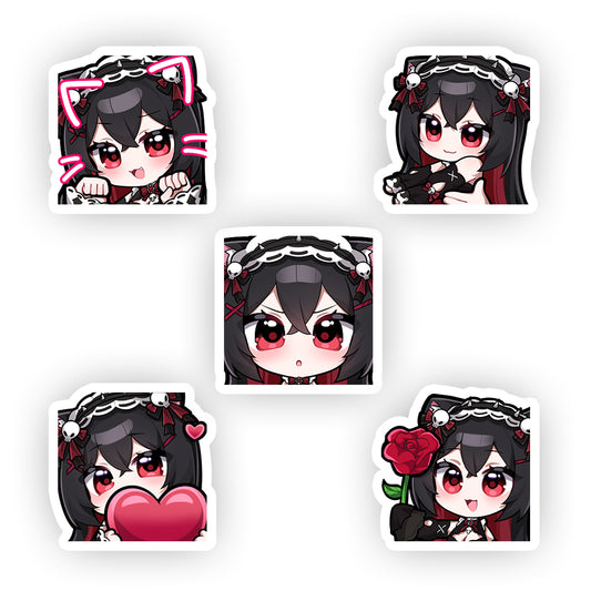 Suki Emote Sticker Pack