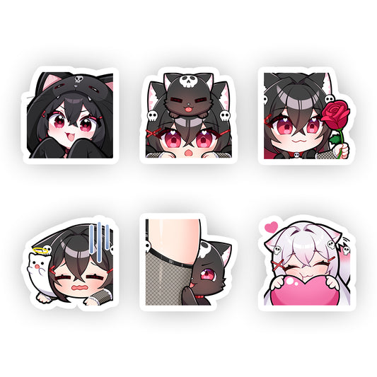 Suki Emote Sticker Pack