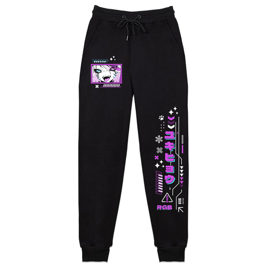 RanInHyung Cyberpunk Leopard Sweatpants