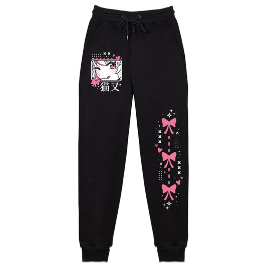 Aeriettie Finger Heart Sweatpants