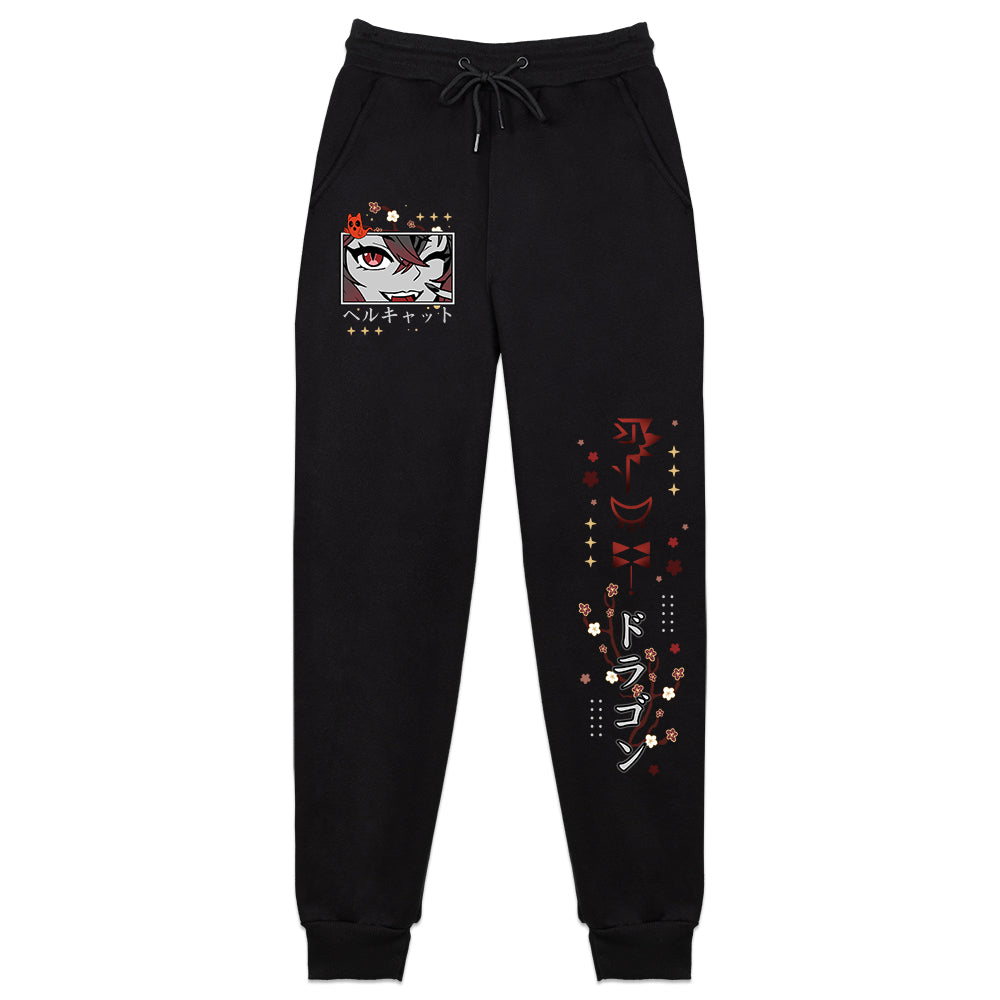 Luieya "Hellcat Dragon" Sweatpants