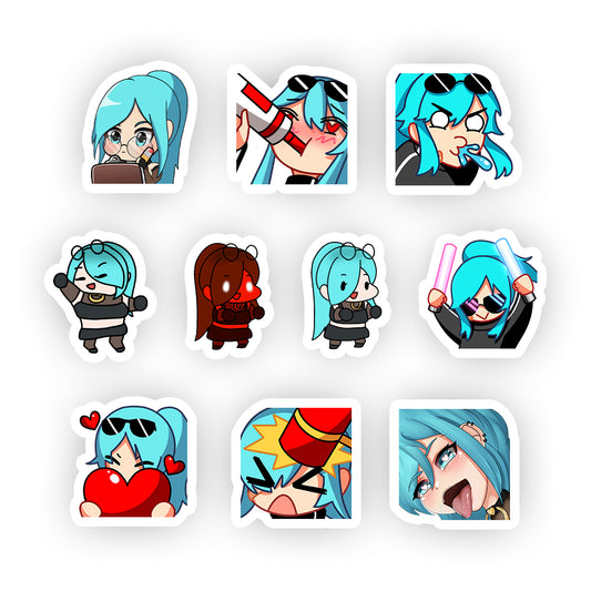 Sweet_Frequency "Modern" Sticker Pack