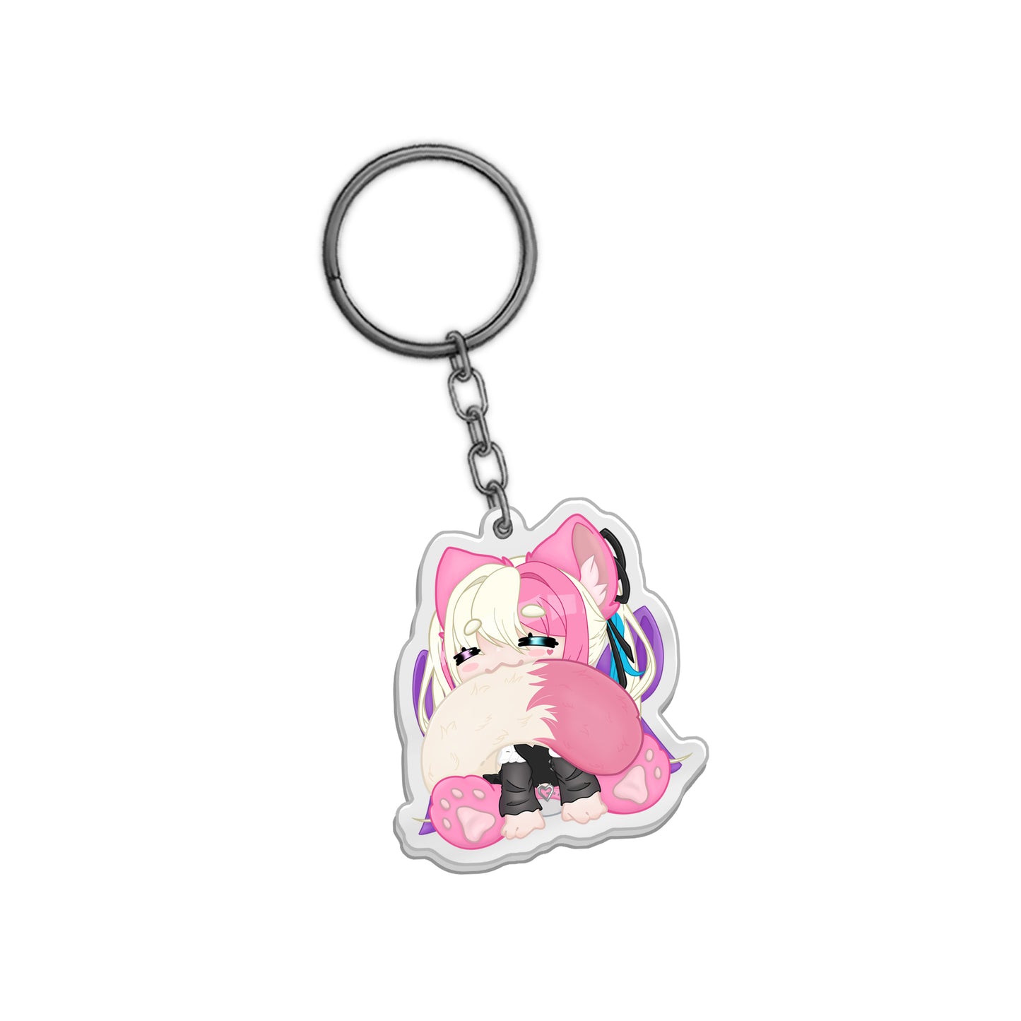 sybilcat "Tail Nom" Keychain