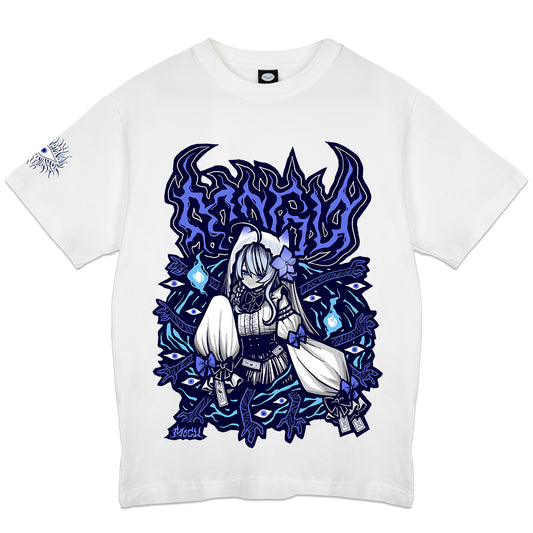 Mogu Haunted Luminescence White T-Shirt