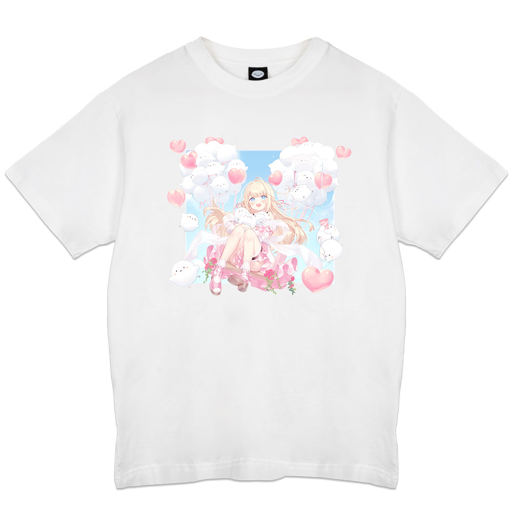Yukinoshita Peo Celebration White T-Shirt – UwU Market