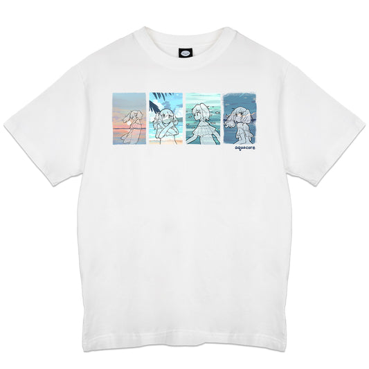 AQUAcore Wave of Memories White T-Shirt