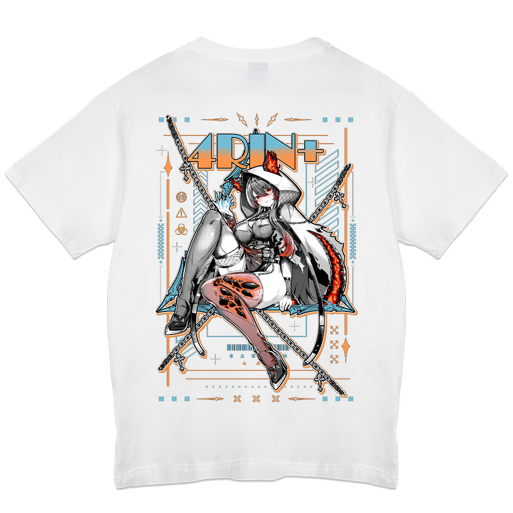 4RIN+ Hellhound T-Shirt - White