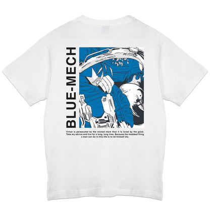 Bluepid "Blue-Mech" T-Shirt - White