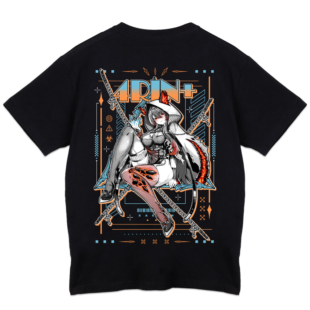4RIN+ Hellhound T-Shirt - Black