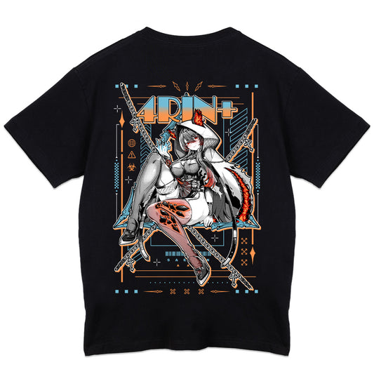 4RIN+ Hellhound T-Shirt - Black