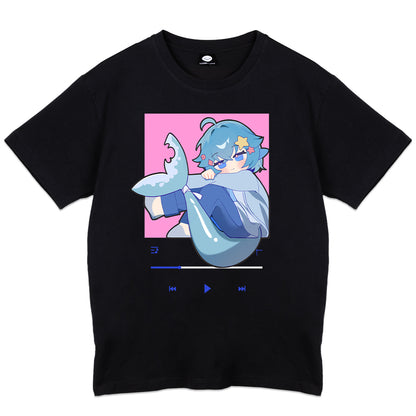 GumiSamaVT "Playlist" T-Shirt - Black