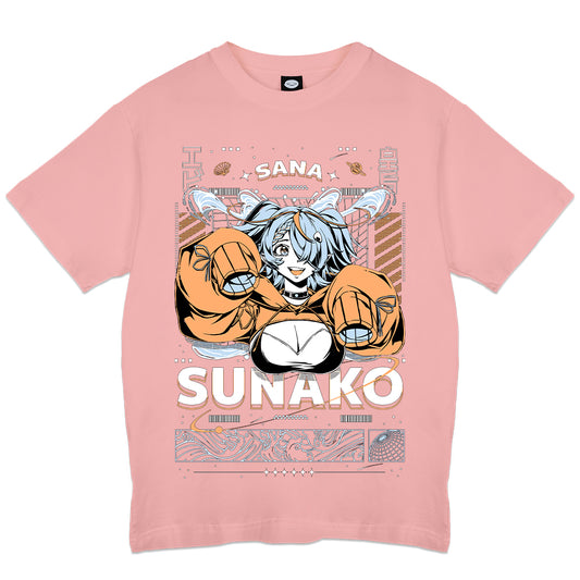 Sana Sunako "Galactic Empress" T-Shirt - Pink