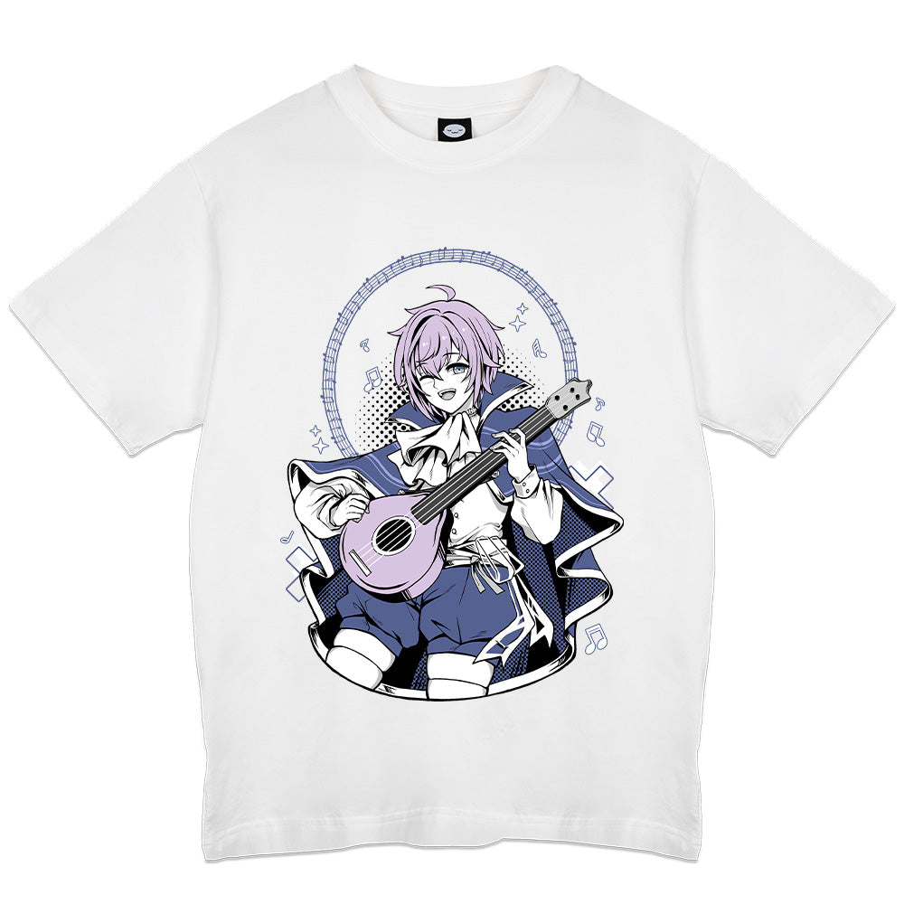 Masey Poetic Bard White T-Shirt