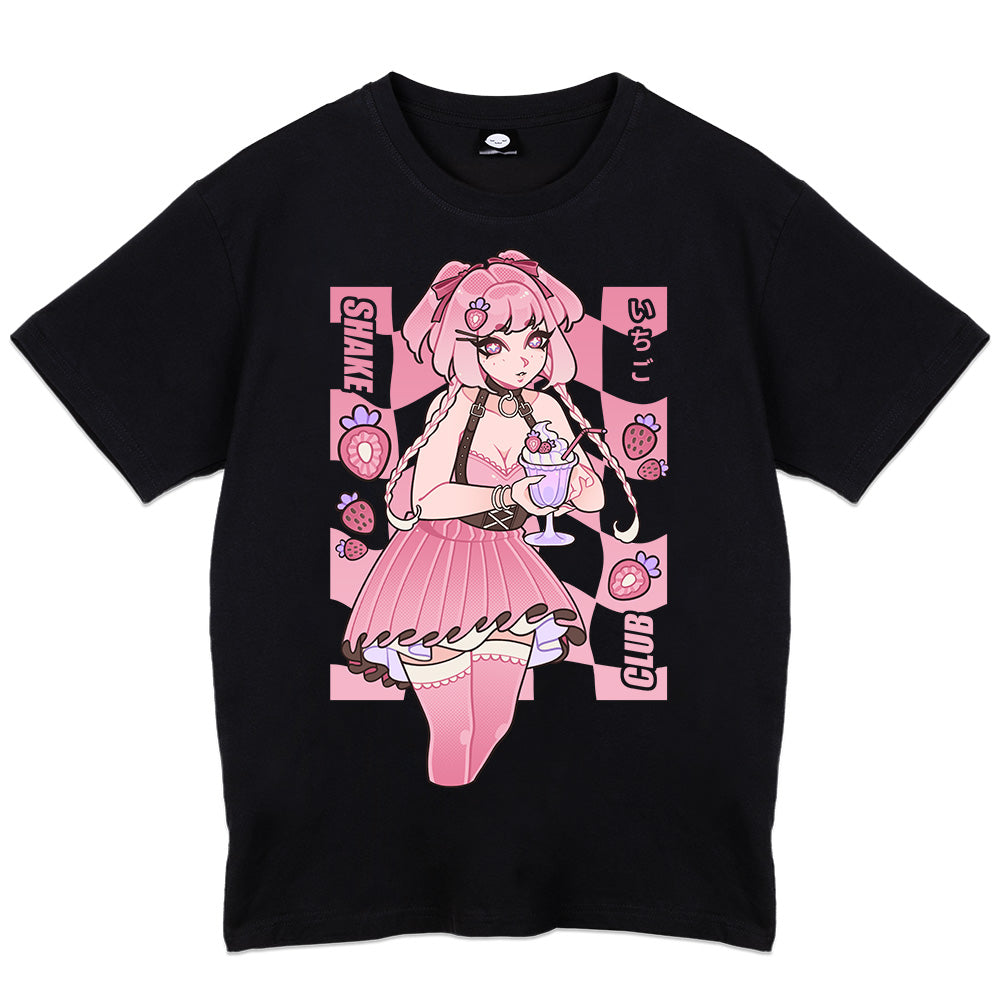 LUCIDIT.Y Strawberry Milkshake Club T-Shirt
