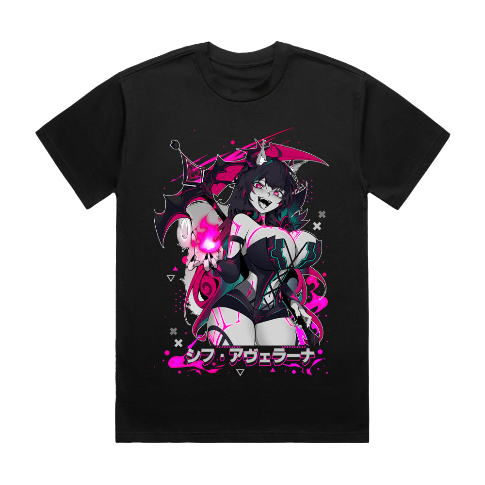 Sif Avellana Mayhem Black T-Shirt