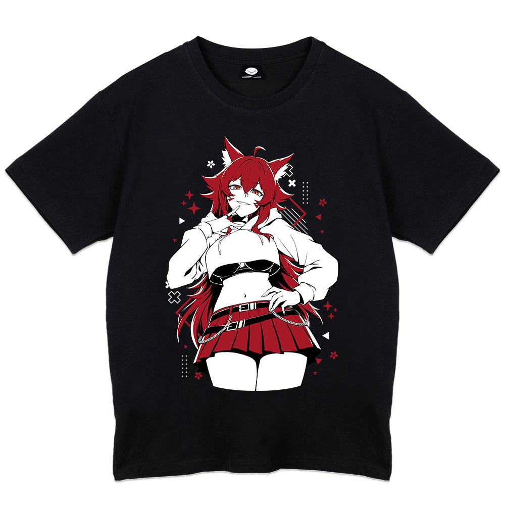 FoxxyLillyVT Mischievous Lil Fox (Inverse) T-Shirt