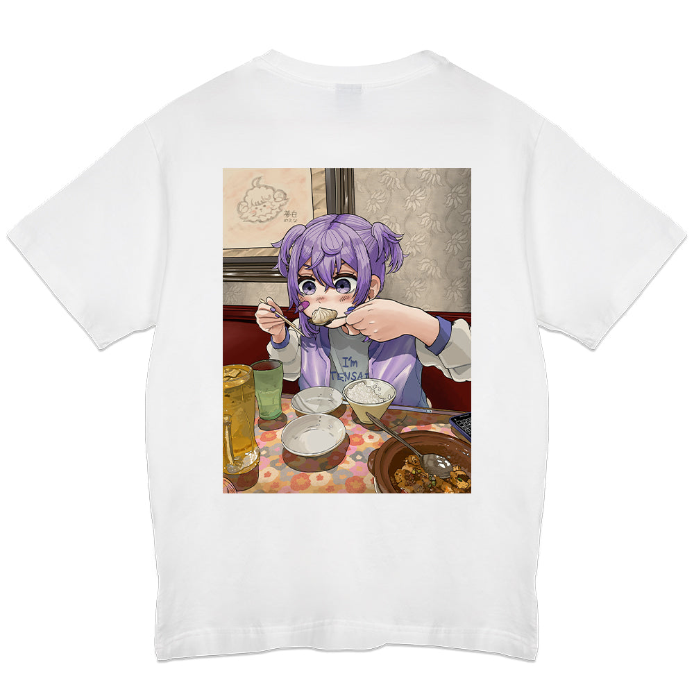 NoenaYumeshiro Tensai T-Shirt B White