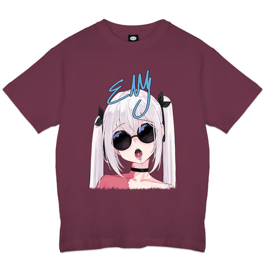 Elly Signature Burgundy T-Shirt